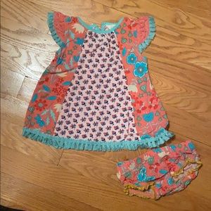 Matilda Jane Infant Dress and Diaper cover